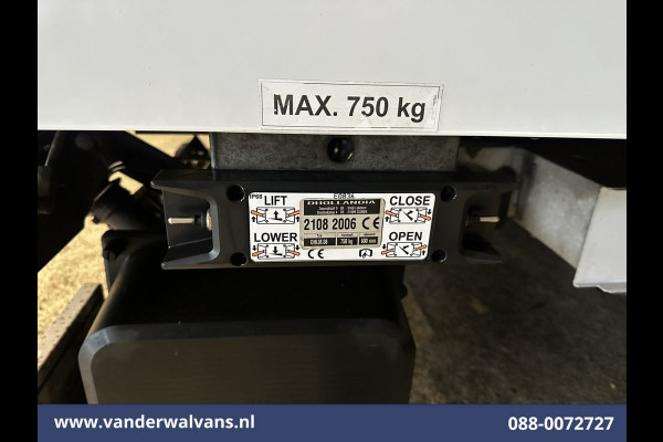 Renault Master 2.3 dCi 164pk Bakwagen Laadklep Euro6 Airco | Cruisecontrol | 1045kg laadvermogen Bijrijdersbank