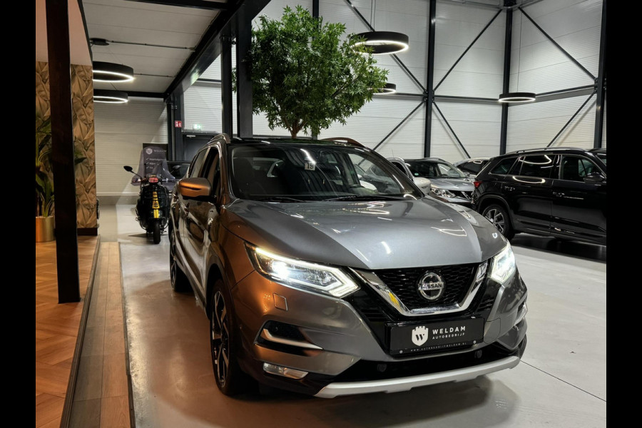 Nissan QASHQAI 1.3 DIG-T Tekna Garantie Pano 360 Camera StoelVW Cruise Navi Clima Led Lane Rijklaar
