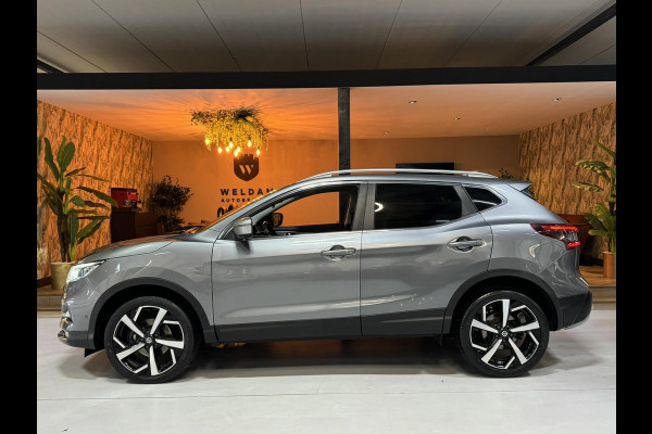Nissan QASHQAI 1.3 DIG-T Tekna Garantie Pano 360 Camera StoelVW Cruise Navi Clima Led Lane Rijklaar