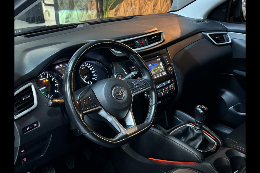 Nissan QASHQAI 1.3 DIG-T Tekna Garantie Pano 360 Camera StoelVW Cruise Navi Clima Led Lane Rijklaar