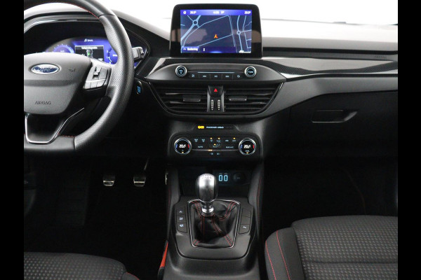 Ford Focus 1.0 EcoBoost Hybrid ST Line X | Trekhaak | Camera | Digital Cockpit | 18'' | Carplay | Navigatie | Full LED | Climate control | Keyless | Bluetooth | Cruise control