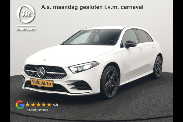Mercedes-Benz A-Klasse 250 e AMG Line Plug In Hybrid 218pk Dealer O.H. PHEV | Widescreen Navi | Camera | Alcantara Sportstoelen Verwarmd | Keyless | Sfeerverlichting | Cruise Control | Virtual | DAB | 18"L.M |