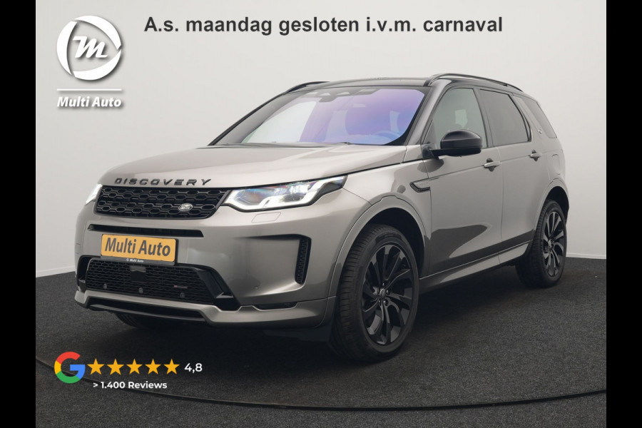 Land Rover Discovery Sport P300e R-Dynamic HSE Plug In Hybrid 300pk Dealer O.H. PHEV | Trekhaak Af Fabriek | Adaptive Cruise | Meridian Audio | Camera | Lederen Sportstoelen Memory & Verwarmd | 20"L.M | Matrix LED | Apple Carplay | Keyless | Stuur Verwarmd | Blis |