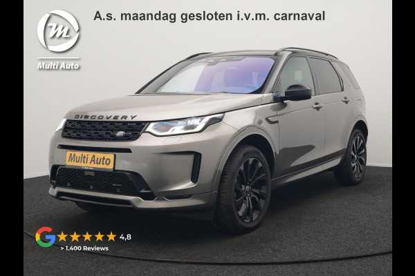 Land Rover Discovery Sport P300e R-Dynamic HSE Plug In Hybrid 300pk Dealer O.H. PHEV | Trekhaak Af Fabriek | Adaptive Cruise | Meridian Audio | Camera | Lederen Sportstoelen Memory & Verwarmd | 20"L.M | Matrix LED | Apple Carplay | Keyless | Stuur Verwarmd | Blis |