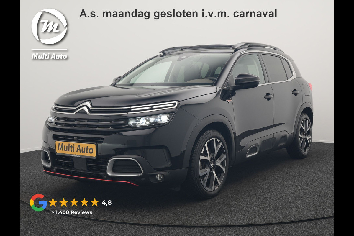 Citroën C5 Aircross 1.6 Shine Plug In Hybrid 225pk Dealer O.H PHEV | Panodak | Adaptive Cruise | 360 Camera | Lederen Comfortstoelen Massage & Memory | Keyless | Blis | Apple Carplay | Virtual | Navigatie | DAB | 19"L.M |