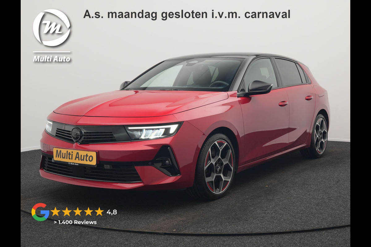 Opel Astra 1.6 GS Line Plug In Hybrid 180pk Dealer O.H. PHEV | Adaptive Cruise | Head Up | 360 Camera | Sportstoelen & Stuur Verwarmd | 18"L.M | Apple Carplay | Sfeerverlichting | Keyless | Blis | DAB |