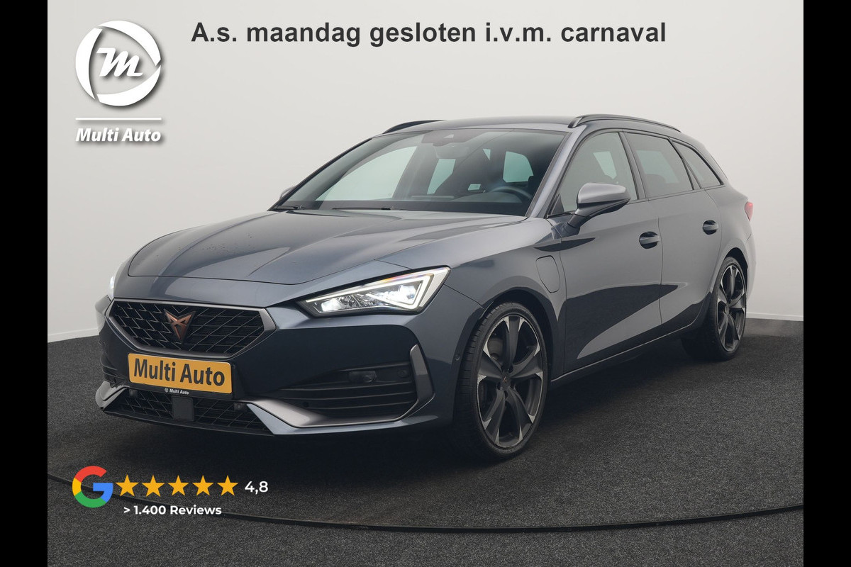 CUPRA Leon 1.4 e-Hybrid VZ Plug In Hybrid 245pk Dealer O.H PHEV | Adaptive Cruise | Camera | Keyless | Sportstoelen Verwarmd | Apple Carplay | Sfeerverlichting | Virtual | Navigatie | DAB+ | 19"L.M |