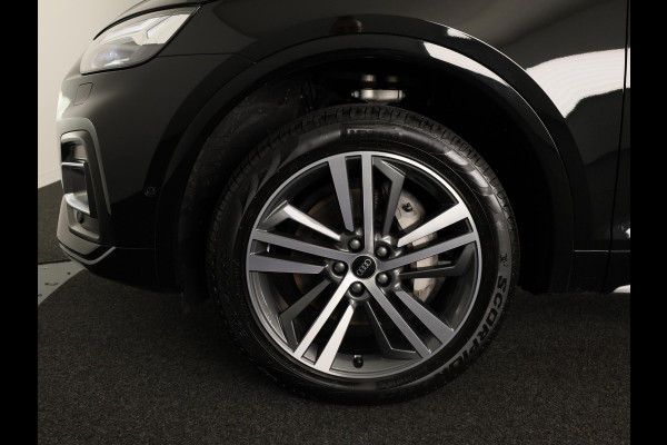 Audi Q5 50 TFSI e Advanced edition 299 pk S-tronic | Navigatie | Panoramadak | Parkeersensoren (Park assist) | Rondomzicht camera | Lederenbekleding | Stoelverwarming |