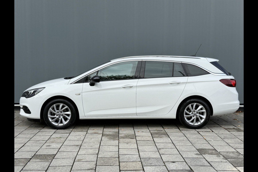 Opel Astra Sports Tourer BWJ 2021 | 1.2T 131PK Bus Elegance | CLIMA | LED | NAVI | CAMERA A | LEDER/STOF | SPORTSTOELEN | CRUISE | CARPLAY