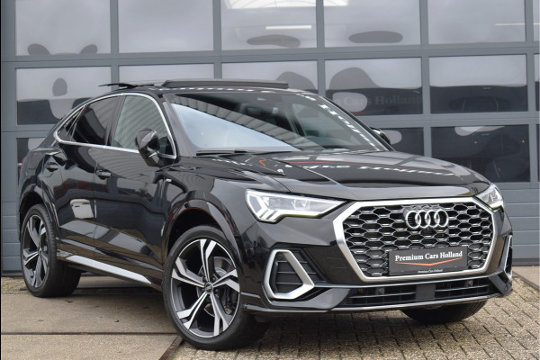 Audi Q3 Sportback 45 TFSI e S-Line 245 Pk Pano Sonos 360 Leder Matrix Trekhaak Keyless ACC 20 Inch