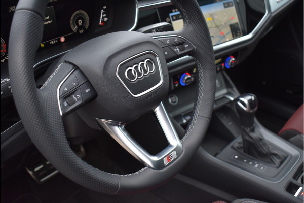 Audi Q3 Sportback 45 TFSI e S-Line 245 Pk Pano Sonos 360 Leder Matrix Trekhaak Keyless ACC 20 Inch