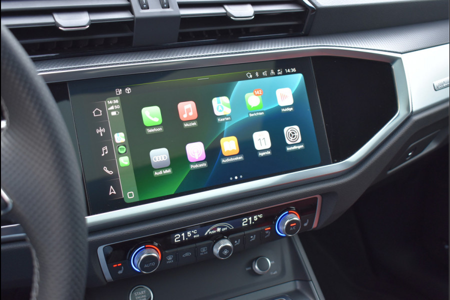 Audi Q3 Sportback 45 TFSI e S-Line 245 Pk Pano Sonos 360 Leder Matrix Trekhaak Keyless ACC 20 Inch