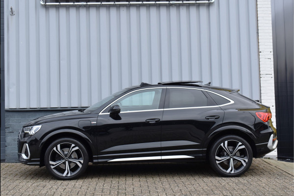 Audi Q3 Sportback 45 TFSI e S-Line 245 Pk Pano Sonos 360 Leder Matrix Trekhaak Keyless ACC 20 Inch