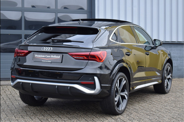 Audi Q3 Sportback 45 TFSI e S-Line 245 Pk Pano Sonos 360 Leder Matrix Trekhaak Keyless ACC 20 Inch