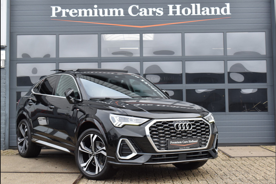 Audi Q3 Sportback 45 TFSI e S-Line 245 Pk Pano Sonos 360 Leder Matrix Trekhaak Keyless ACC 20 Inch