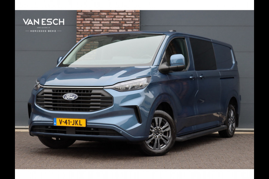 Ford Transit Custom 300 2.0 TDCI L2H1 Limited DC | Adaptieve Cruise Control | Elek. Trekhaak | Stoelverwarming | Camera | Apple Carplay/Android Auto | Navigatie | LED |