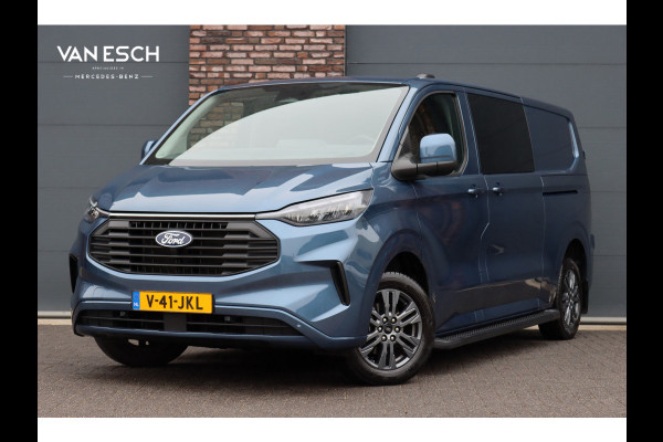 Ford Transit Custom 300 2.0 TDCI L2H1 Limited DC | Adaptieve Cruise Control | Elek. Trekhaak | Stoelverwarming | Camera | Apple Carplay/Android Auto | Navigatie | LED |