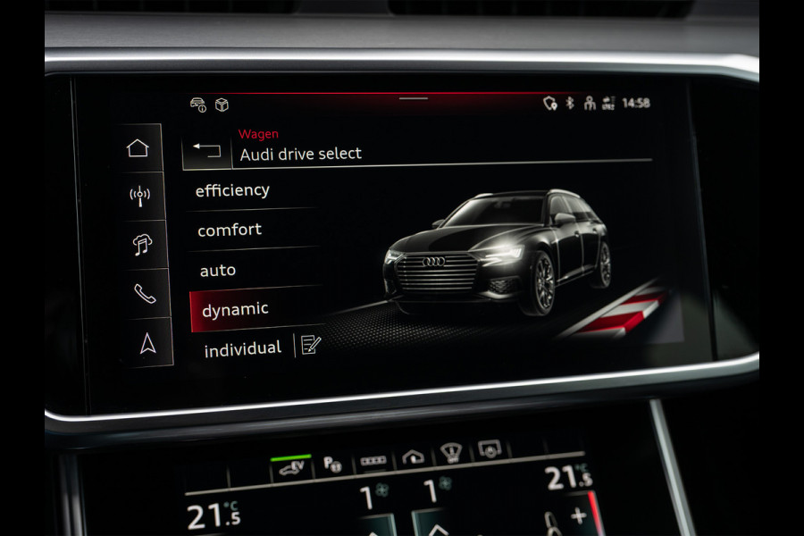 Audi A6 Avant 55 TFSI e quattro 368pk S edition Competition | S-Seats | Panoramadak | Adaptive Cruise | Ambiance interieur | Head Up | B&O Sound | 360 Camera | Soft Close |