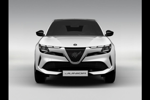 Alfa Romeo junior 1.2 Turbo Hybrid Ibrida Sport Speciale | Snel leverbaar | Pack Techno | Schuif/Kanteldak | Sempione White, Dak Zwart | Verwarmbare Voorruit
