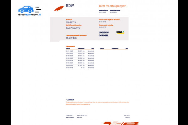 Kia Picanto 1.0 CVVT EconomyPlusLine AIRCO | Bluetooth | 1ste eigenaar