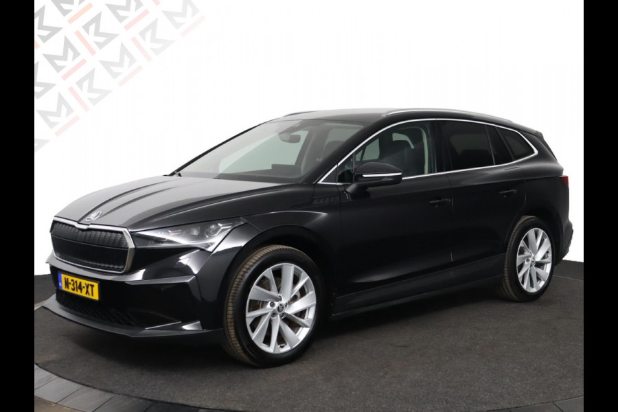 Škoda ENYAQ iV 80 Founders Edition Black|Leer|SOH 93%|Camera|Stoelverwarming