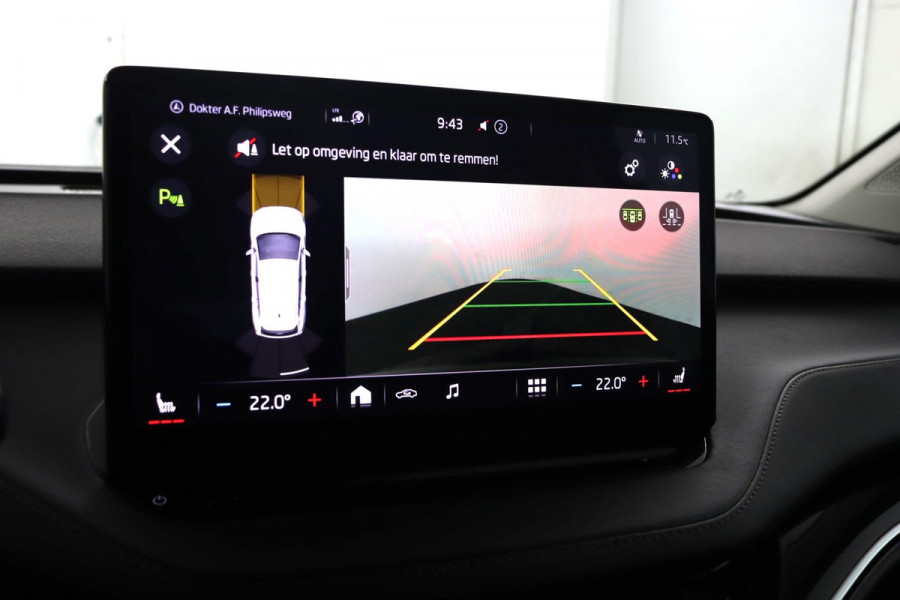 Škoda ENYAQ iV 80 Founders Edition Black|Leer|SOH 93%|Camera|Stoelverwarming