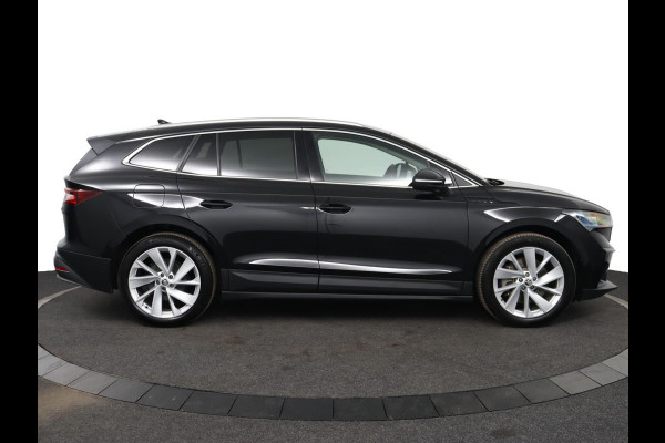 Škoda ENYAQ iV 80 Founders Edition Black|Leer|SOH 93%|Camera|Stoelverwarming