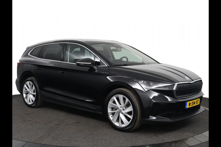 Škoda ENYAQ iV 80 Founders Edition Black|Leer|SOH 93%|Camera|Stoelverwarming