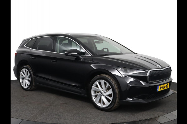 Škoda ENYAQ iV 80 Founders Edition Black|Leer|SOH 93%|Camera|Stoelverwarming