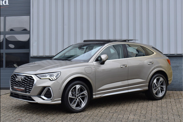 Audi Q3 Sportback 45 TFSI e S-Line 245 Pk Pano Memory Leder Matrix Keyless 360 Camera Trekhaak 19 Inch