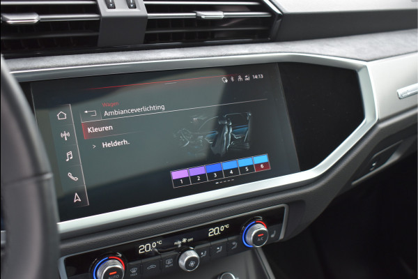 Audi Q3 Sportback 45 TFSI e S-Line 245 Pk Pano Memory Leder Matrix Keyless 360 Camera Trekhaak 19 Inch
