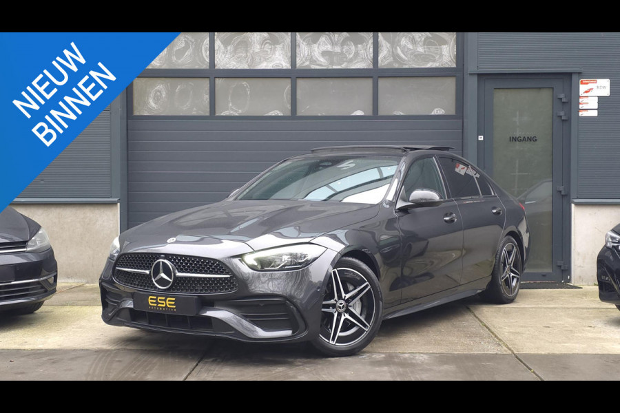 Mercedes-Benz C-Klasse 220 d AMG Line | Panorama | Sfeer | Carplay | Camera