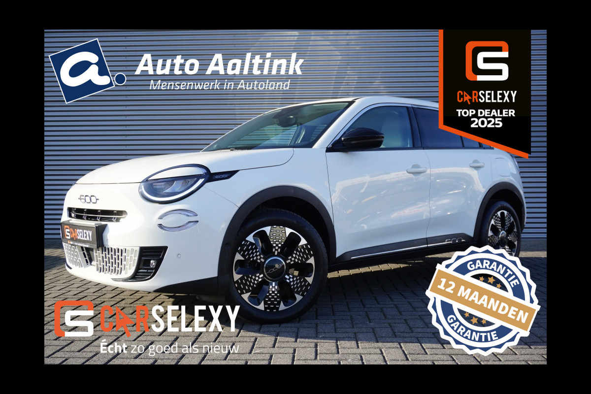 Fiat 600 1.2 Hybrid La Prima LEDER | CLIMA | MEEST LUXE!