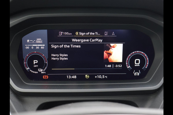 Audi Q4 e-tron 40 LAUNCH EDITION ADVANCED 77KWH + WEGKL. TREKHAAK | SPORTSTOELEN | ADAPTIVE CRUISE | CARPLAY | STOELVERW.