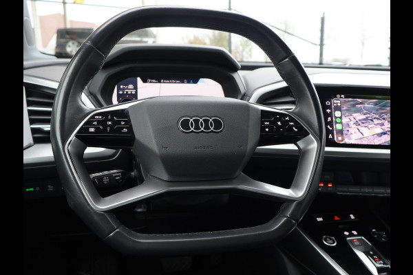 Audi Q4 e-tron 40 LAUNCH EDITION ADVANCED 77KWH + WEGKL. TREKHAAK | SPORTSTOELEN | ADAPTIVE CRUISE | CARPLAY | STOELVERW.