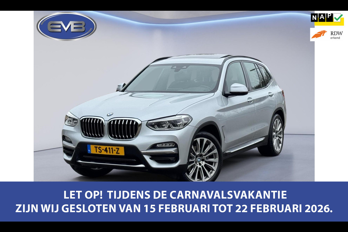 BMW X3 XDrive20i High Executive, panoramadak, lederen sportinterieur, vele opties, NL auto met nap, prijs incl btw/ bpm