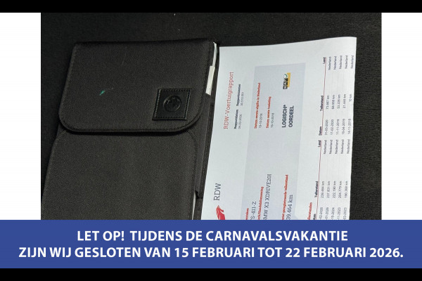 BMW X3 XDrive20i High Executive, panoramadak, lederen sportinterieur, vele opties, NL auto met nap, prijs incl btw/ bpm