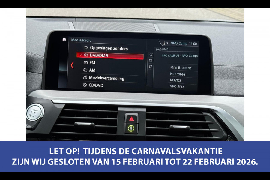 BMW X3 XDrive20i High Executive, panoramadak, lederen sportinterieur, vele opties, NL auto met nap, prijs incl btw/ bpm