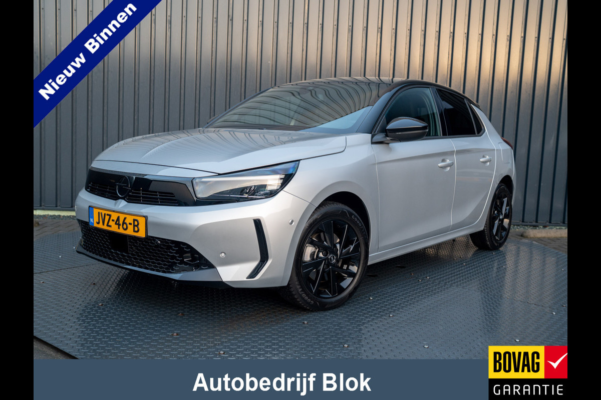 Opel Corsa 1.2 Turbo Hybrid GS | Keyless | Navi | Stoel & Stuur Verw. | Prijs Rijklaar!!