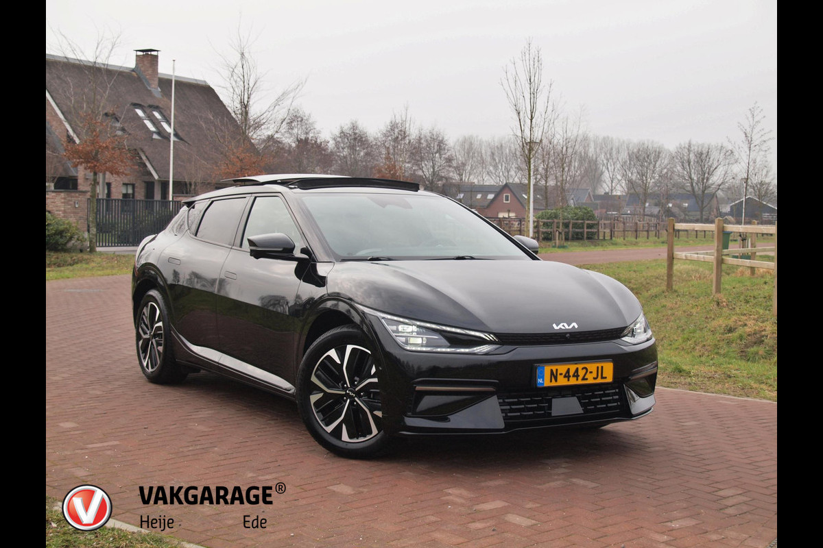 Kia Ev6 GT-Line 77.4 kWh | SOH 92% | Panoramadak | Camera | Trekhaak | Apple Carplay | Cruise Control |