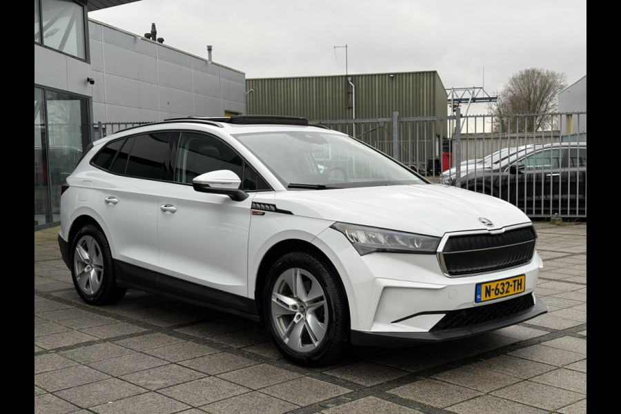 Škoda ENYAQ iV 60 Aut Electric | SOH 91% | Trekhaak | Panorama | Navi |
