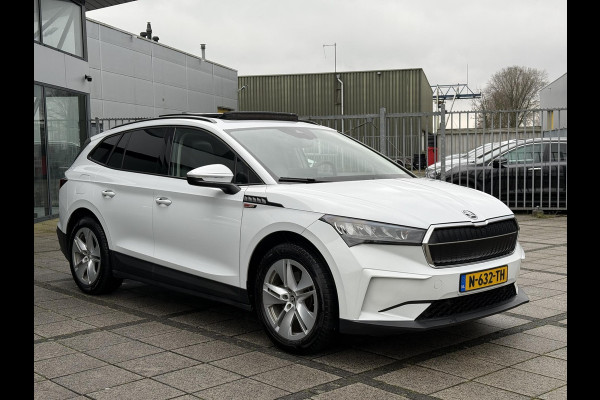 Škoda ENYAQ iV 60 Aut Electric | SOH 91% | Trekhaak | Panorama | Navi |
