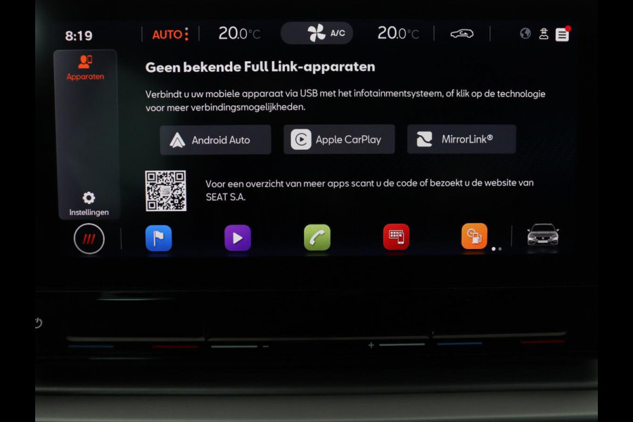 Seat Leon 1.5 TSI FR Launch Edition | Trekhaak | Adaptive cruise | Carplay | Navigatie | Sfeerverlichting | Parkeerhulp | Full LED | Climate control | Bluetooth