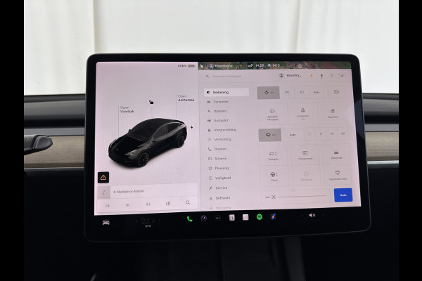 Tesla Model Y Long Range AWD 75 kWh [ 3-Fase ] {SOH-81%} (INCL-BTW) Aut. *PANO | AUTO-PILOT | LEATHER | NAVI-FULLMAP | MATRIX-LED | KEYLESS | CAMERA | DAB+ | HEATED-COMFORTSEATS | PRIVACY-GLASS | TOPVIEW | 20''ALU | TOWBAR*