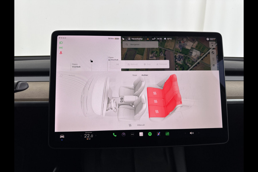 Tesla Model Y Long Range AWD 75 kWh [ 3-Fase ] {SOH-81%} (INCL-BTW) Aut. *PANO | AUTO-PILOT | LEATHER | NAVI-FULLMAP | MATRIX-LED | KEYLESS | CAMERA | DAB+ | HEATED-COMFORTSEATS | PRIVACY-GLASS | TOPVIEW | 20''ALU | TOWBAR*