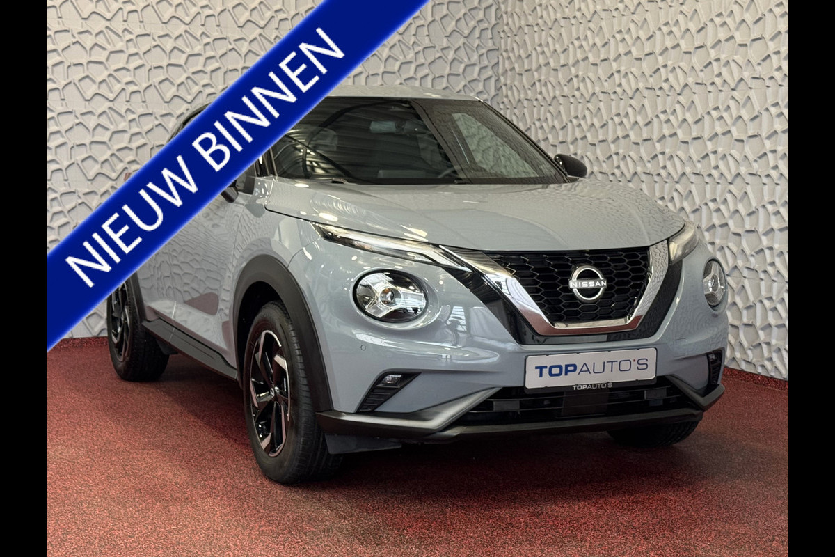 Nissan Juke N-DESIGN NAVI AFN TREKHAAK STOEL.STUUR.VERW. LED CAMERA KEYLESS LMV 06/2024