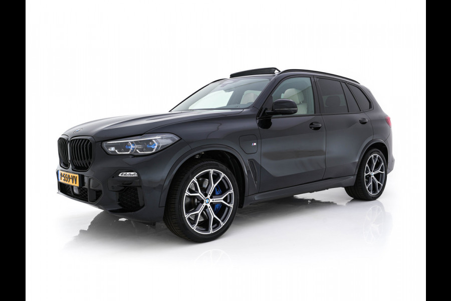 BMW X5 xDrive45e M-Sportpack High Executive (INCL-BTW) Aut. *PANO | LEATHER | HEAD-UP | LASER-LED | SOFTCLOSE | ADAPTIVE-CRUISE | HIFI-SOUND | BLINDSPOT | MEMORY-PACK | TOPVIEW | DIGI-COCKPIT | NAVI-FULLMAP | PRIVACY-GLASS | ...