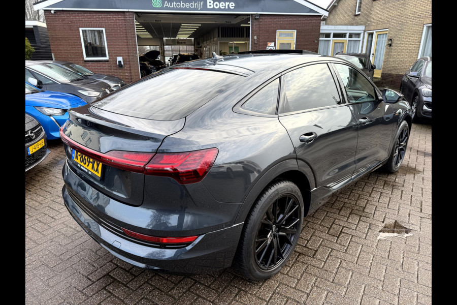 Audi e-tron Sportback 50 quattro edition Black SOH 91%,  21''Lmv, Panoramadak Camera, App Connect
