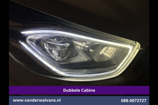 Ford Transit Custom 2.0 TDCI 170pk L2H1 Dubbele Cabine Euro6 Airco | 6-Zits | Camera | Navigatie | LED | Apple Carplay Android Auto, Cruisecontrol, Stoelverwarming, Verwarmde voorruit, Parkeersensoren, 2800kg trekvermogen, Dakdragers