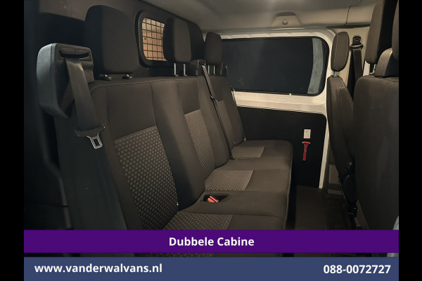 Ford Transit Custom 2.0 TDCI 170pk L2H1 Dubbele Cabine Euro6 Airco | 6-Zits | Camera | Navigatie | LED | Apple Carplay Android Auto, Cruisecontrol, Stoelverwarming, Verwarmde voorruit, Parkeersensoren, 2800kg trekvermogen, Dakdragers